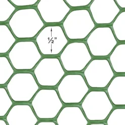 Yardworks 1/2" 2' X 25' Green Plastic Coated Poultry Netting -Yardworks Sales Shop 17130084