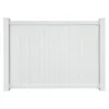 Yardworks® Belmont 4 X 6 White Privacy Vinyl Fence Panel