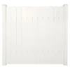 Yardworks® Belmont 6 X 6 White Dog Ear Vinyl Fence Panel