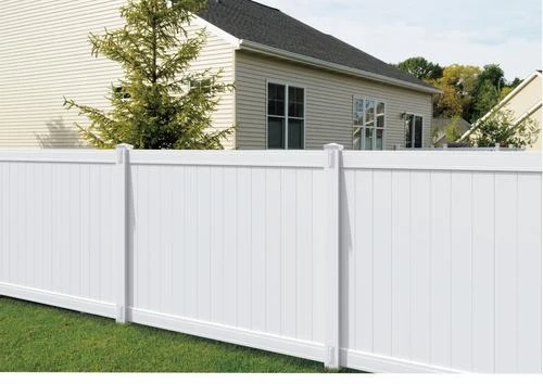 Yardworks® Richmond 6 X 8 White Privacy Vinyl Fence Panel 2 Yardworks® Richmond 6 X 8 White Privacy Vinyl Fence Panel - Image 2