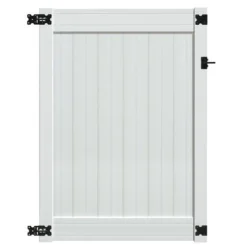 Yardworks® Richmond 6 X 4 White Vinyl Gate