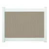 Yardworks® Richmond 6 X 8 Two-Toned Tan Privacy Vinyl Fence Panel