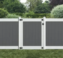 Yardworks® Richmond 6 X 4 Two-Toned Gray Vinyl Gate -Yardworks Sales Shop 1728664 2 1