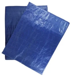 Yardworks® Blue Standard-Duty Tarps - 2 Pack