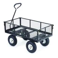 Yardworks® Steel Utility Cart - 900 Lb. 14 Yardworks® Steel Utility Cart - 900 Lb. -Yardworks Sales Shop 264 0031 BackLeft A