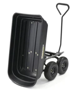 Yardworks® Poly Utility Dump Cart - 600 Lb. -Yardworks Sales Shop 2640014backdumpright