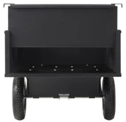 Yardworks® Steel Tow Behind Utility Dump Cart - 750 Lb. -Yardworks Sales Shop 2641233 LDT1002 DC d