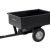 Yardworks® Steel Tow Behind Utility Dump Cart - 750 Lb.