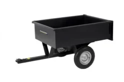 Yardworks® Steel Tow Behind Utility Dump Cart - 750 Lb.