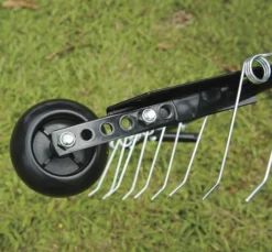 Yardworks® 42" Lawn Sweeper Dethatcher -Yardworks Sales Shop 2641237 adjustableheightleverNewcopy