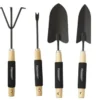 Yardworks® 4-Piece Wood Handle Garden Tool Set