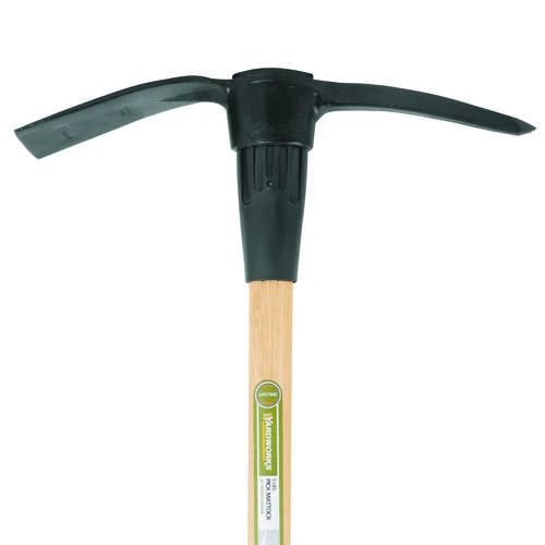 Yardworks™ 5 Lb. Pick Mattock With 36" Wood Handle 2 Yardworks™ 5 Lb. Pick Mattock With 36" Wood Handle - Image 2