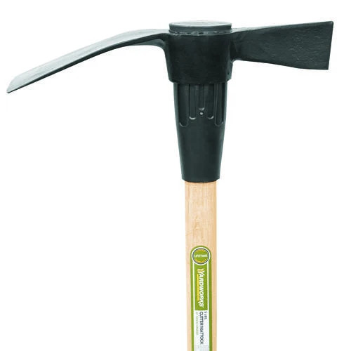 Yardworks™ 5 Lb. Cutter Mattock With 36" Wood Handle 3 Yardworks™ 5 Lb. Cutter Mattock With 36" Wood Handle - Image 3