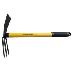 Yardworks® 16" Steel Handle Hand Garden Tiller