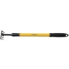 Yardworks® 37" Comfort Grip Handle Telescoping 5-Tine Rake