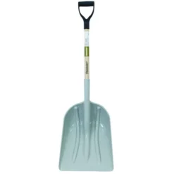 Yardworks® 28" Wood D-Handle Poly Scoop Shovel