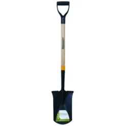 Yardworks® 32-1/2" Wood D-Handle Garden Spade Shovel