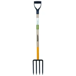 Yardworks® 36.5" Wood Handle 4-Tine Spading Fork