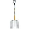 Yardworks® 36.5" Wood Handle 10-Tine Ensilage Fork
