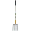 Yardworks® 48" Wood Handle 10-Tine Bedding Mulch Fork