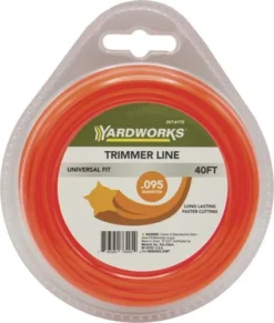 Yardworks® .095" X 40' Shaped Replacement Trimmer Line