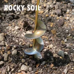 Yardworks® 24" Garden Auger -Yardworks Sales Shop 2680335 Auger 04 RockySoil