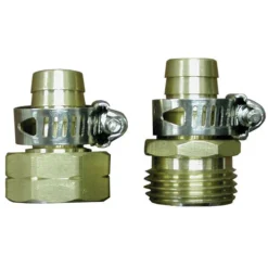 Yardworks® Heavy-Duty 5/8" Brass Coupling Hose Repair Kit