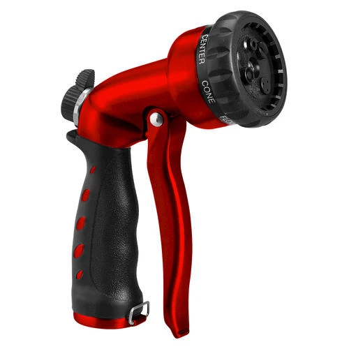 Yardworks® Front-Trigger 7-Pattern Nozzle - Red 1 Yardworks® Front-Trigger 7-Pattern Nozzle - Red