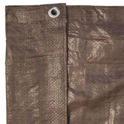 Yardworks® 4' X 18' Brown Standard-Duty Tarp