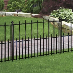 Yardworks 30 X 36 Teton Steel Fence Panel -Yardworks Sales Shop 854304S 1711236InUse